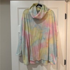 Yana K Portland Sweater Yellow, Pink, Blue Tie Dye